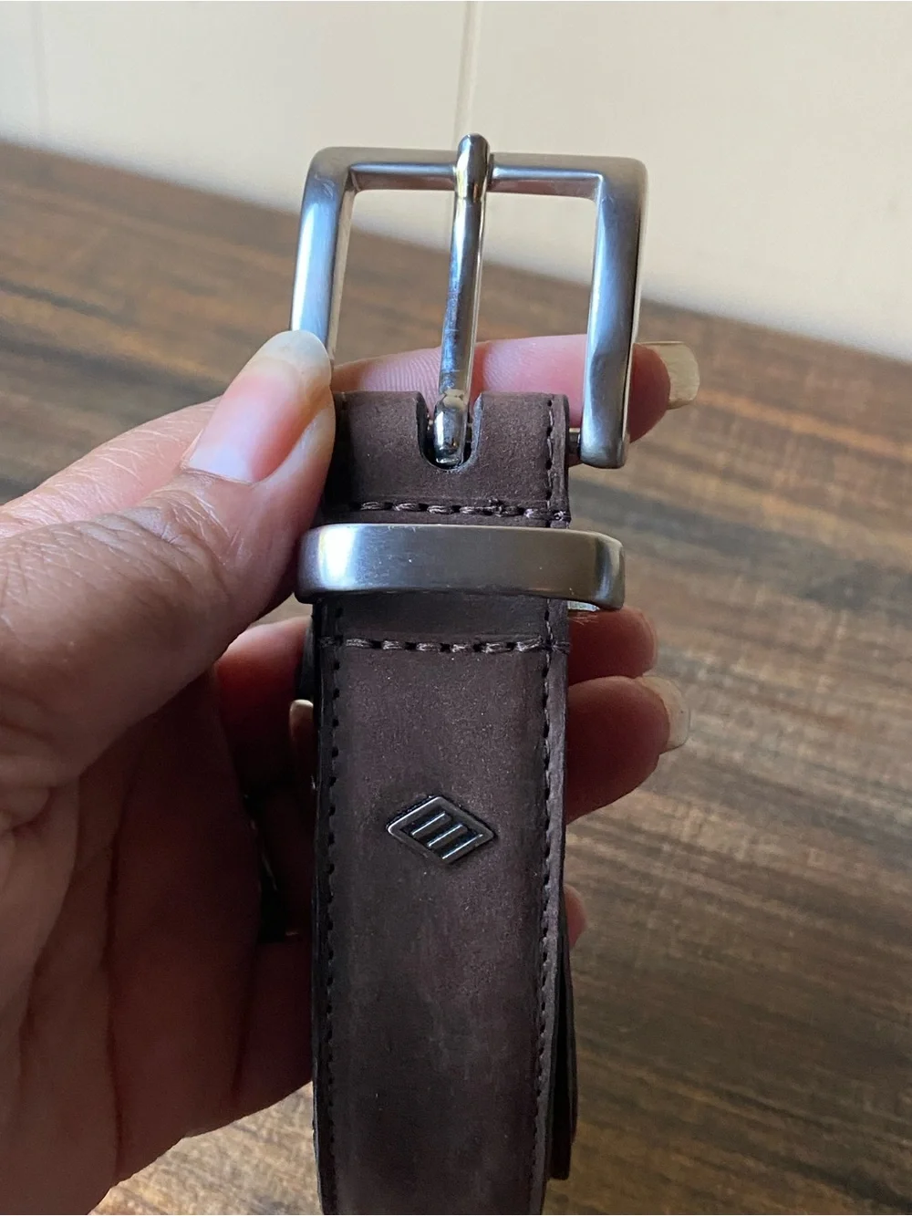 Joseph Abboud Leather Belt, 38”
